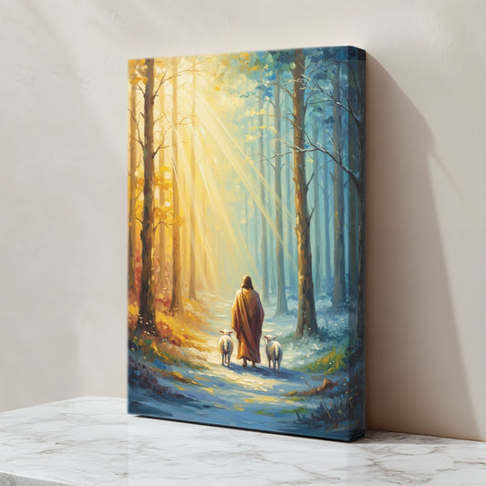 The Journey Home I, Christian Canvas Wall Art, Christmas Gift Ideas, Christian Home Decor, Ciaocustom