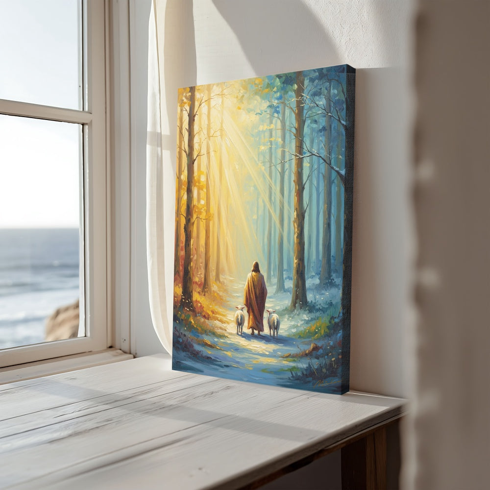 The Journey Home I, Christian Canvas Wall Art, Christmas Gift Ideas, Christian Home Decor, Ciaocustom