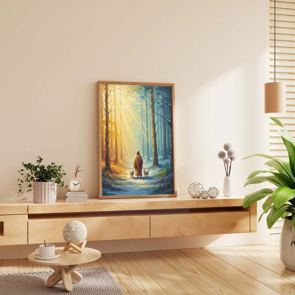 The Journey Home I, Christian Canvas Wall Art, Christmas Gift Ideas, Christian Home Decor, Ciaocustom