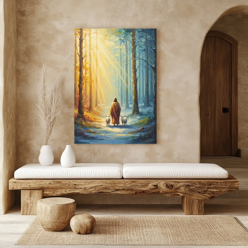 The Journey Home I, Christian Canvas Wall Art, Christmas Gift Ideas, Christian Home Decor, Ciaocustom