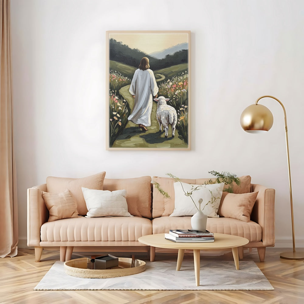 The Journey Home VIII, Christian Canvas Wall Art, Christmas Gift Ideas, Christian Home Decor, Ciaocustom