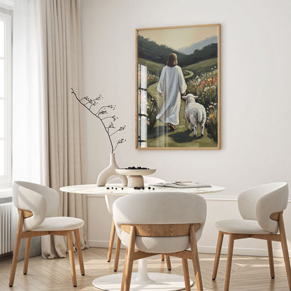 The Journey Home VIII, Christian Canvas Wall Art, Christmas Gift Ideas, Christian Home Decor, Ciaocustom