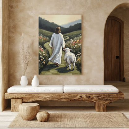 The Journey Home VIII, Christian Canvas Wall Art, Christmas Gift Ideas, Christian Home Decor, Ciaocustom