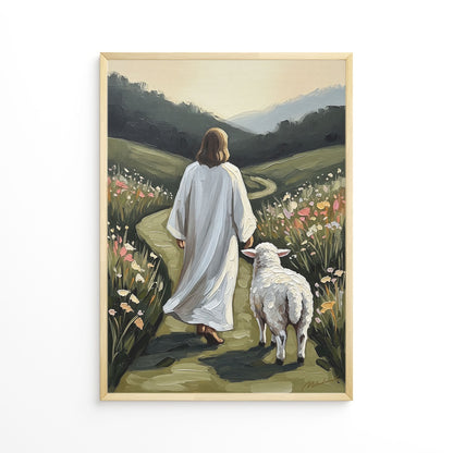 The Journey Home VIII, Christian Canvas Wall Art, Christmas Gift Ideas, Christian Home Decor, Ciaocustom