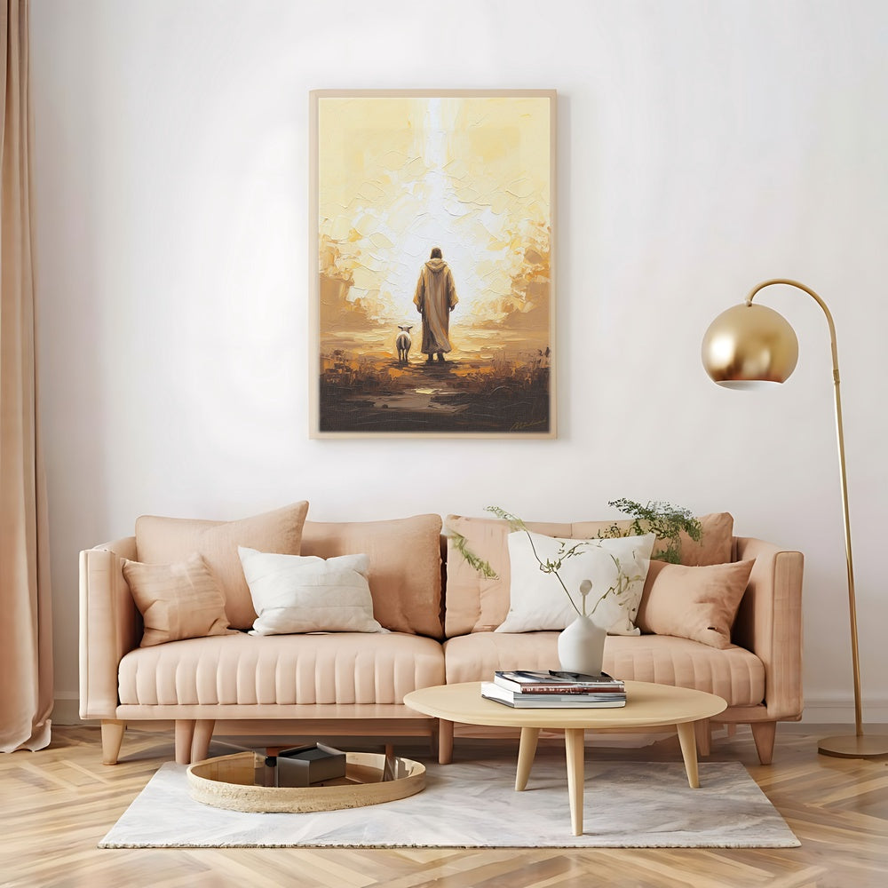 The Journey Home VII, Christian Canvas Wall Art, Christmas Gift Ideas, Christian Home Decor, Ciaocustom