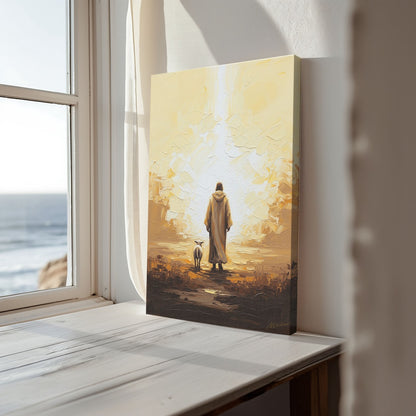 The Journey Home VII, Christian Canvas Wall Art, Christmas Gift Ideas, Christian Home Decor, Ciaocustom