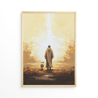 The Journey Home VII, Christian Canvas Wall Art, Christmas Gift Ideas, Christian Home Decor, Ciaocustom