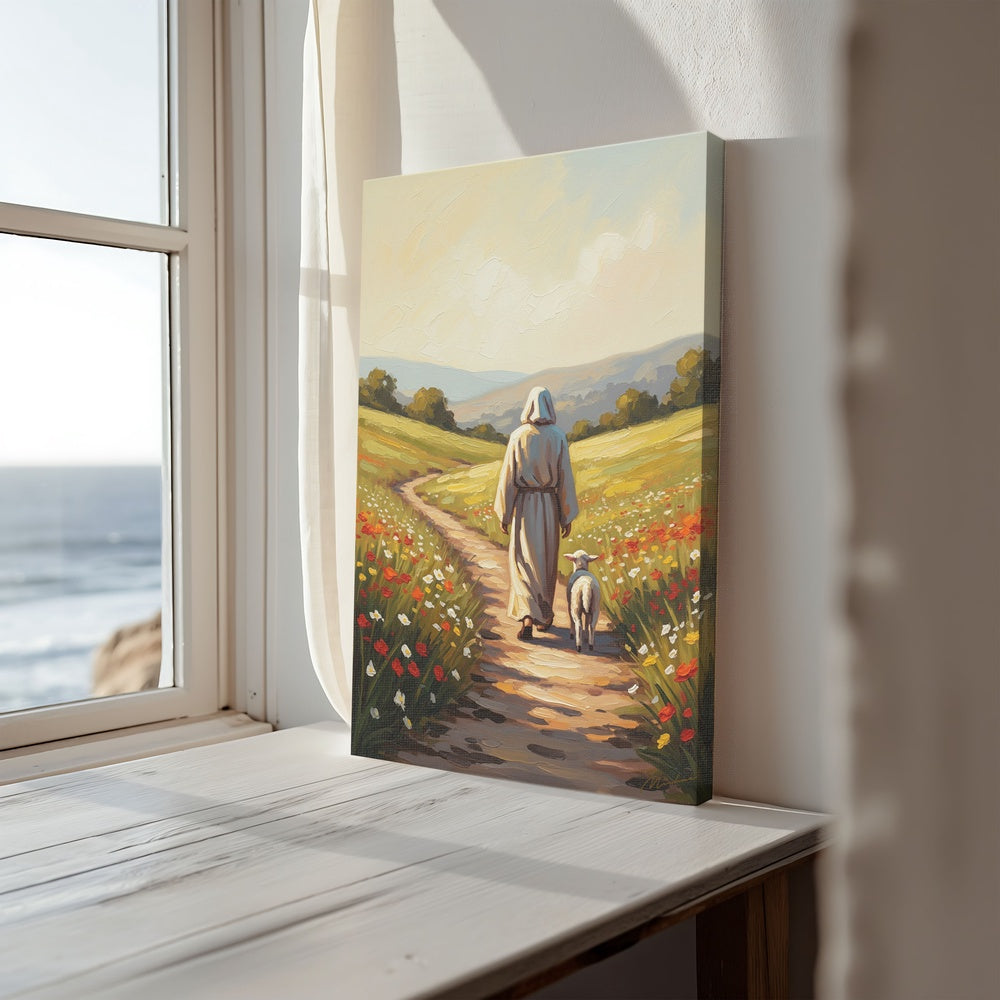 The Journey Home VI, Christian Canvas Wall Art, Christmas Gift Ideas, Christian Home Decor, Ciaocustom