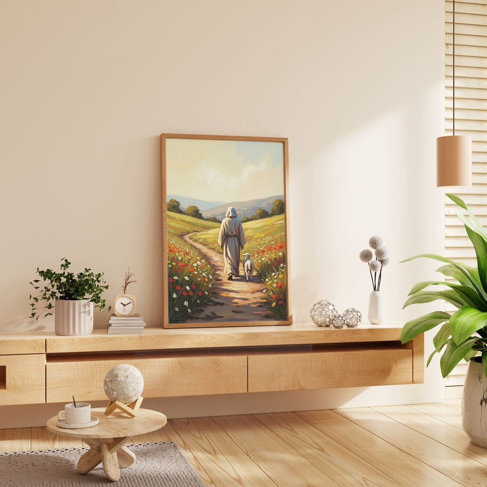 The Journey Home VI, Christian Canvas Wall Art, Christmas Gift Ideas, Christian Home Decor, Ciaocustom