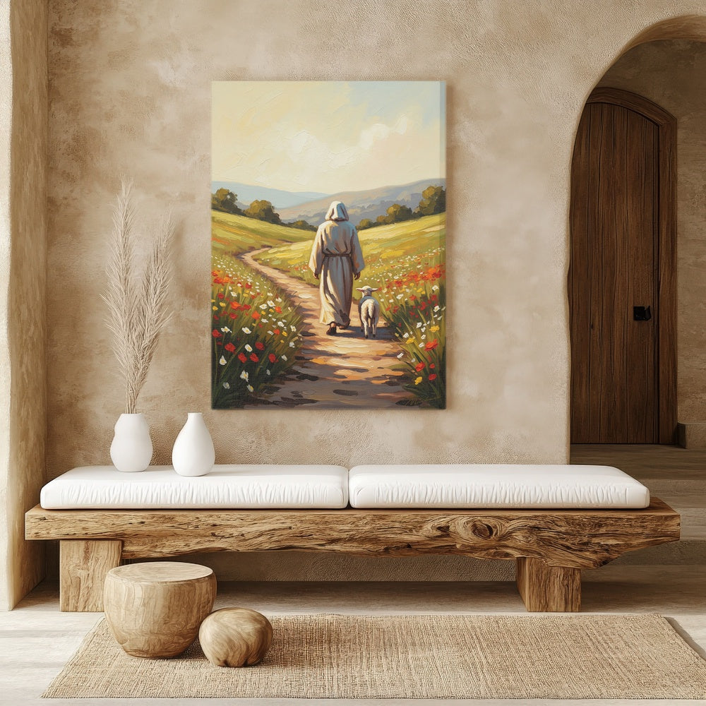 The Journey Home VI, Christian Canvas Wall Art, Christmas Gift Ideas, Christian Home Decor, Ciaocustom