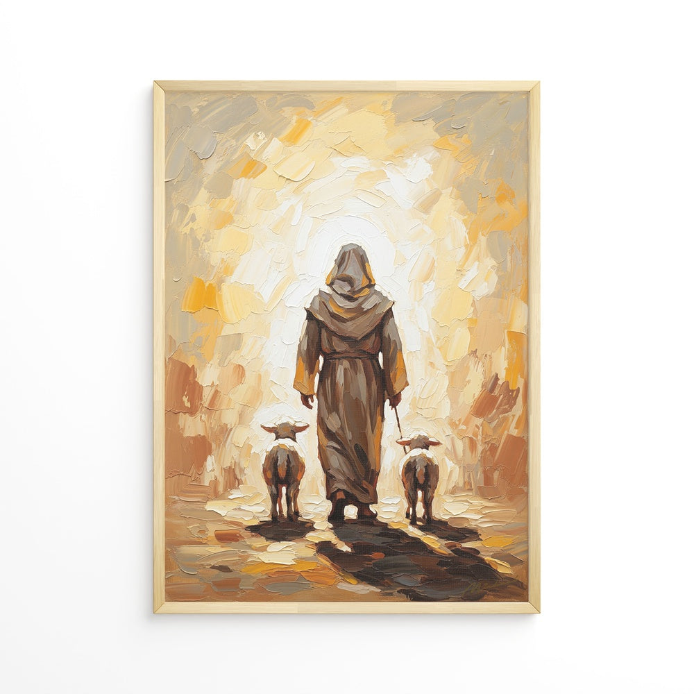 The Journey Home V, Christian Canvas Wall Art, Christmas Gift Ideas, Christian Home Decor, Ciaocustom