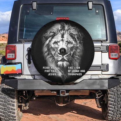 The Lion Of Judah Has Triumphed Spare Tire Cover - Christian Tire Cover