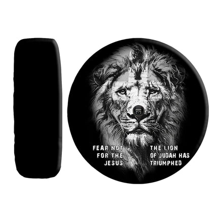 The Lion Of Judah Has Triumphed Spare Tire Cover - Christian Tire Cover