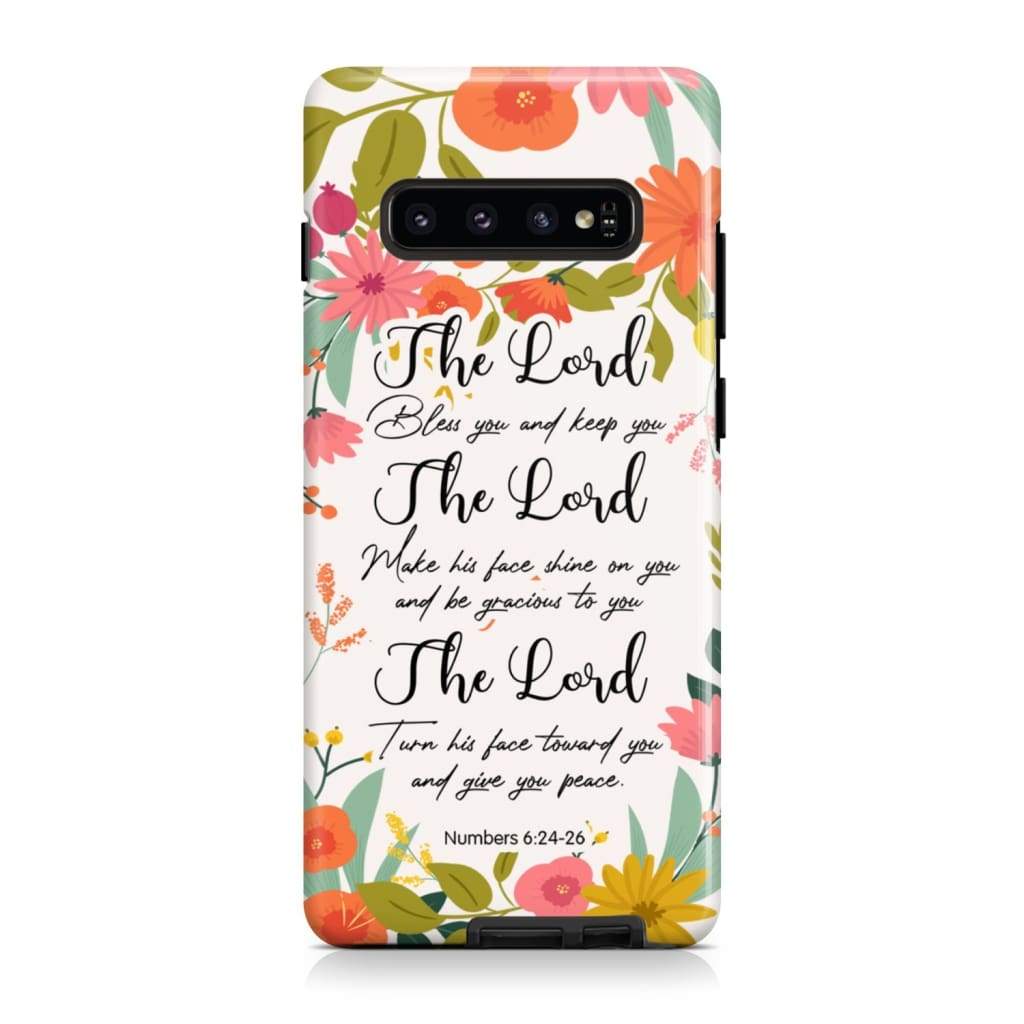 The Lord Bless You And Keep You Numbers 624-26 Bible Verse Phone Case - Christian Gifts for Women