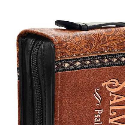 The Lord Is My Light And My Salvation Psalm 27 1 Personalized Bible Cover - Christian Bible Covers For Women