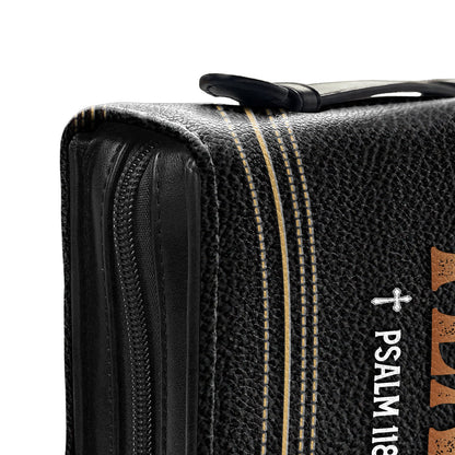 The Lord Is On My Side I Will Not Fear Psalm 118 6 Personalized Bible Cover - Christian Bible Covers For Women