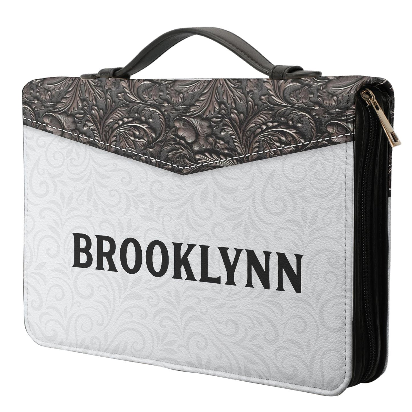 There Is Power In The Name Of Jesus Personalized Bible Cover - Christian Bible Covers For Women