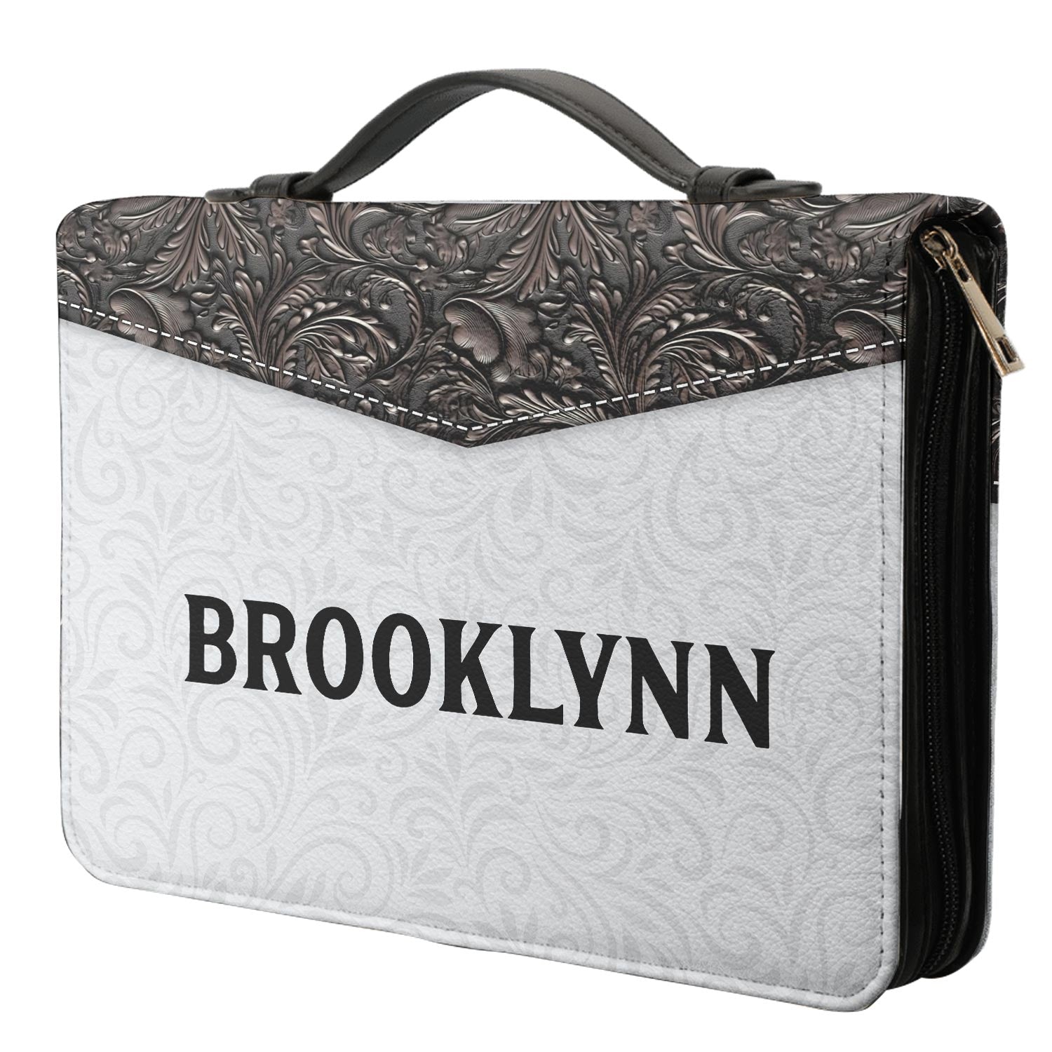 There Is Power In The Name Of Jesus Personalized Bible Cover - Christian Bible Covers For Women