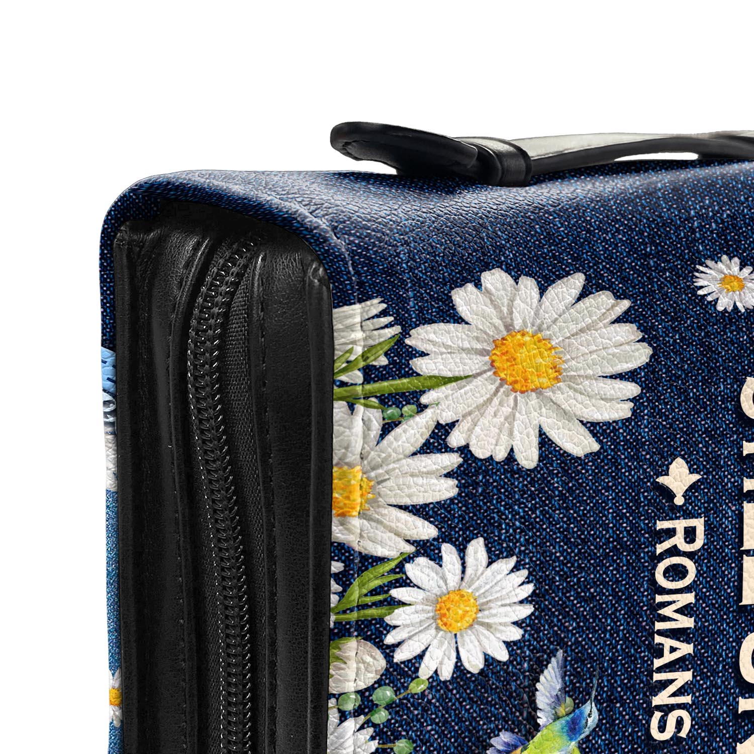 Trust And Wait For What Is Still Unseen Romans 8 24 Personalized Bible Cover - Christian Bible Covers For Women