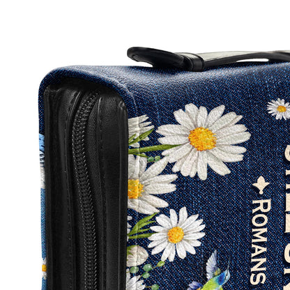 Trust And Wait For What Is Still Unseen Romans 8 24 Personalized Bible Cover - Christian Bible Covers For Women