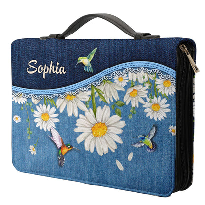 Trust And Wait For What Is Still Unseen Romans 8 24 Personalized Bible Cover - Christian Bible Covers For Women