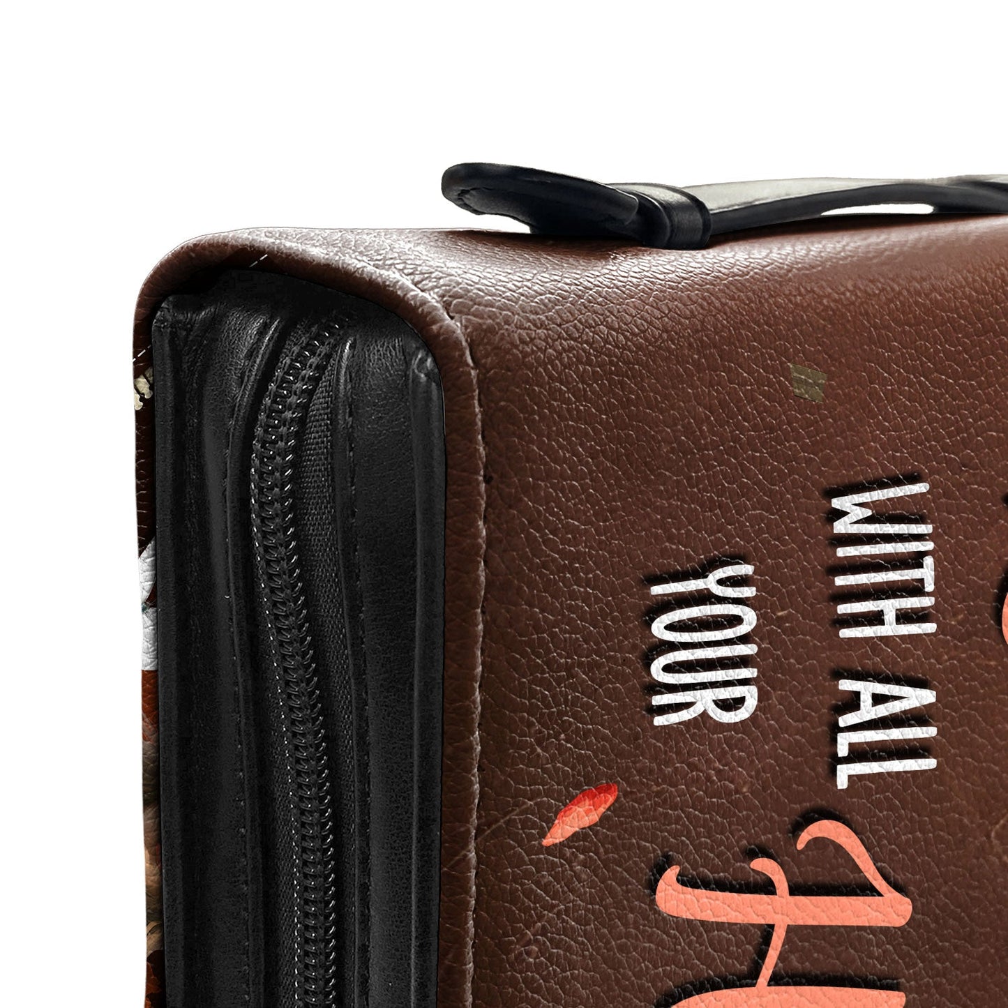 Trust Your Lord With All Your Heart Proverbs 3 5 Knights Templar Personalized Bible Cover - Christian Bible Covers For Women