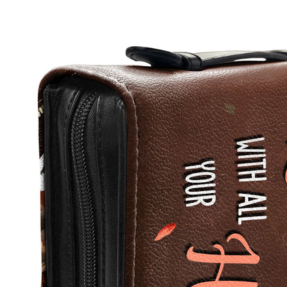 Trust Your Lord With All Your Heart Proverbs 3 5 Knights Templar Personalized Bible Cover - Christian Bible Covers For Women