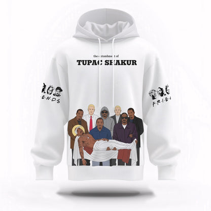 Tupac Shakur Memorial Hoodie, Rapper 3D Hoodie, Rap Legends Hoodie