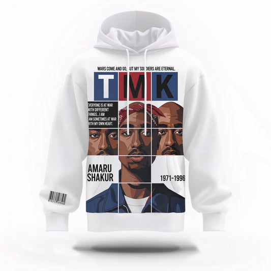 Tupac TMK Magazine Cover 3D Hoodie, Rapper 3D Hoodie, Rap Legends Hoodie