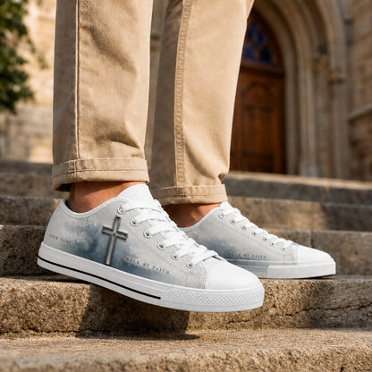 Walk By Faith Cross Classic Low Top Shoes Life style    