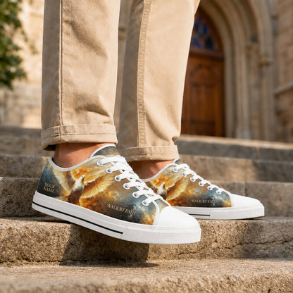 Walk By Faith Dove Classic Low Top Shoes Life style    