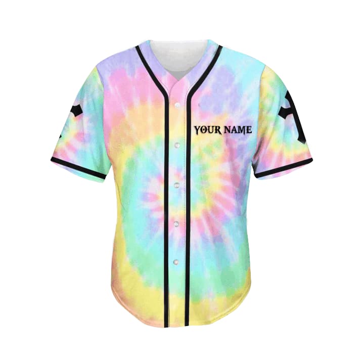 Way Maker Miracle Worker Cross Custom Baseball Jersey - Personalized Jesus Baseball Jersey For Men and Women