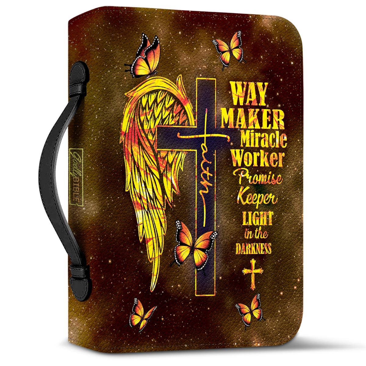 Way Maker Miracle Worker Personalized Bible Cover - Inspirational Bible Covers For Women