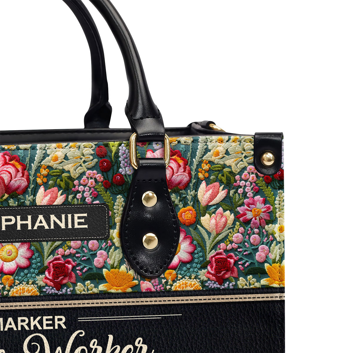 Way Maker My God That Is Who You Are Personalized Leather Handbag - Jesus Handbag