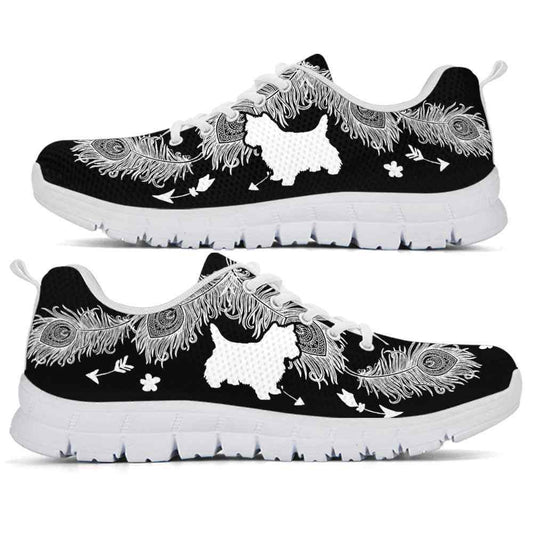 Westie Sneaker, Westie Dog Lovers Sneakers Running Shoes Gift Women Men Dog Mom Dog Dad, Westie Shoes
