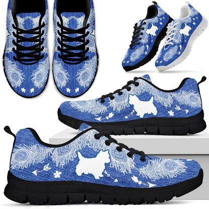 Westie Sneaker, Westie Dog Lovers Sneakers Running Shoes Gift Women Men, Westie Shoes