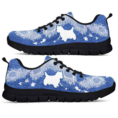 Westie Sneaker, Westie Dog Lovers Sneakers Running Shoes Gift Women Men, Westie Shoes