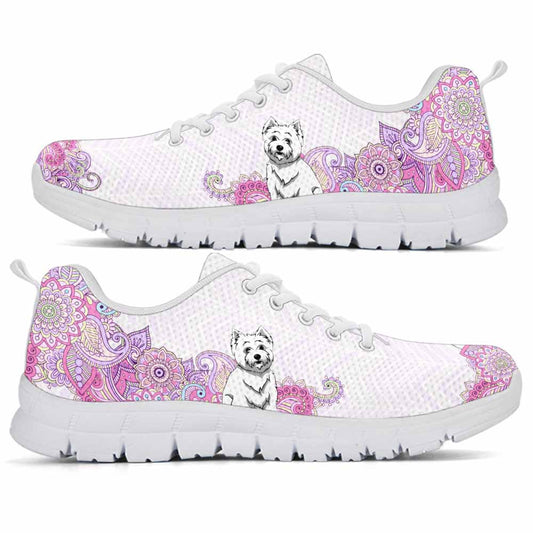 Westie Sneaker, Westie Dog Shoes For Men Women, Westie Shoes