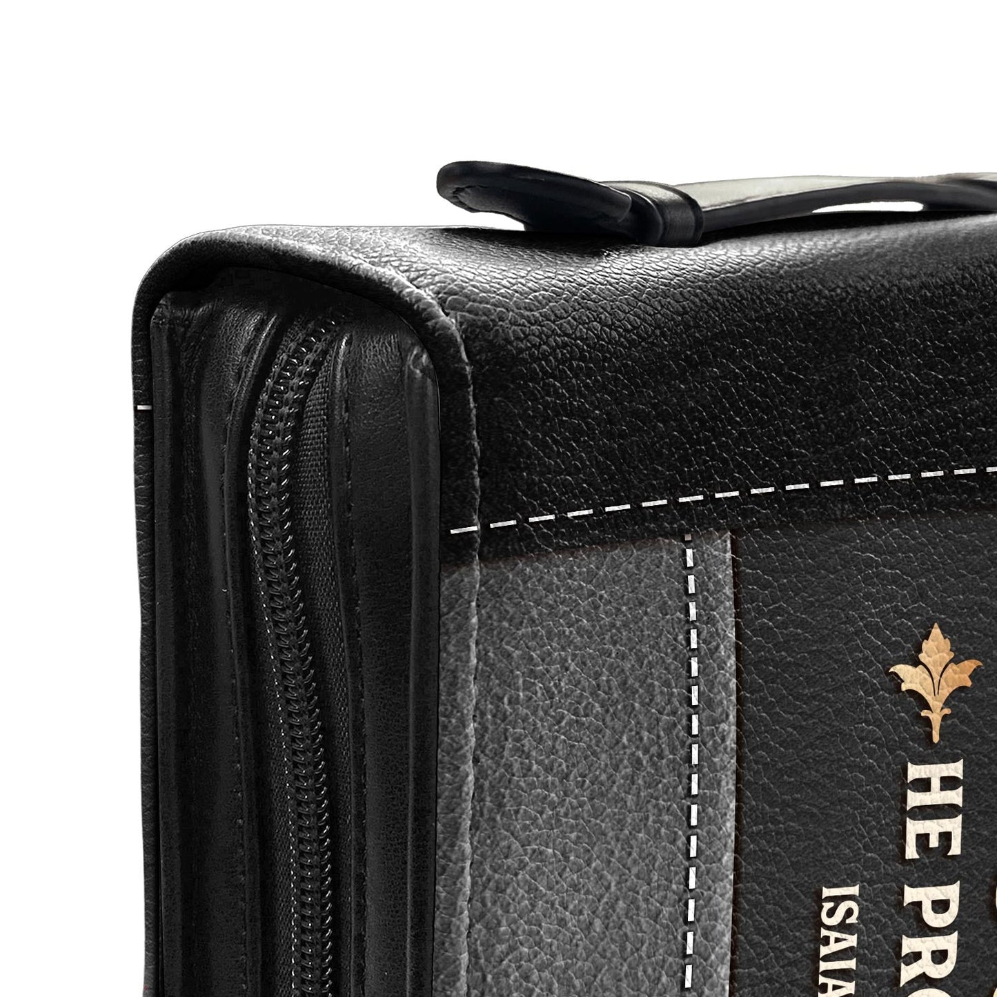 Where God Guides He Provides Isaiah 58 11 Personalized Bible Cover - Pastor's Bible Covers