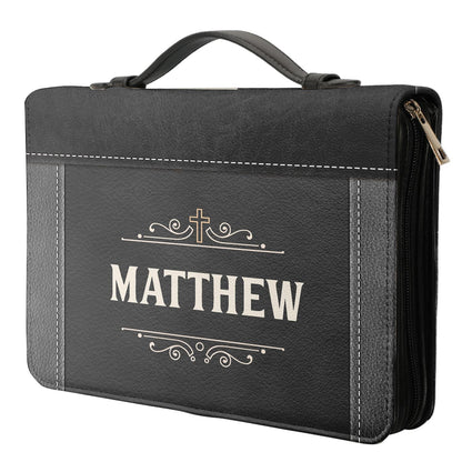 Where God Guides He Provides Isaiah 58 11 Personalized Bible Cover - Pastor's Bible Covers