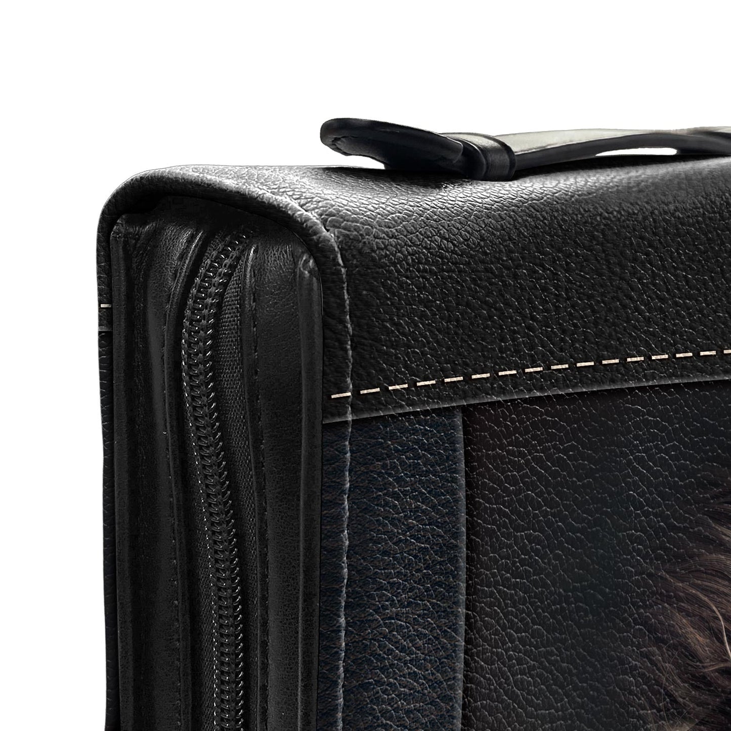 Worry Ends When Faith In God Begins Personalized Bible Cover - Pastor's Bible Covers