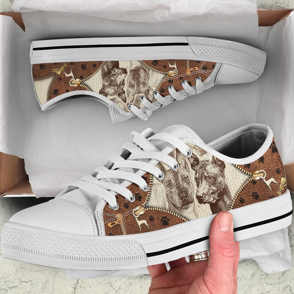 Xoloitzcuintli Low Top Shoes - Low Top Sneaker - Dog Walking Shoes Men Women, Dog Printed Shoes, Canvas Shoes For Men, Women