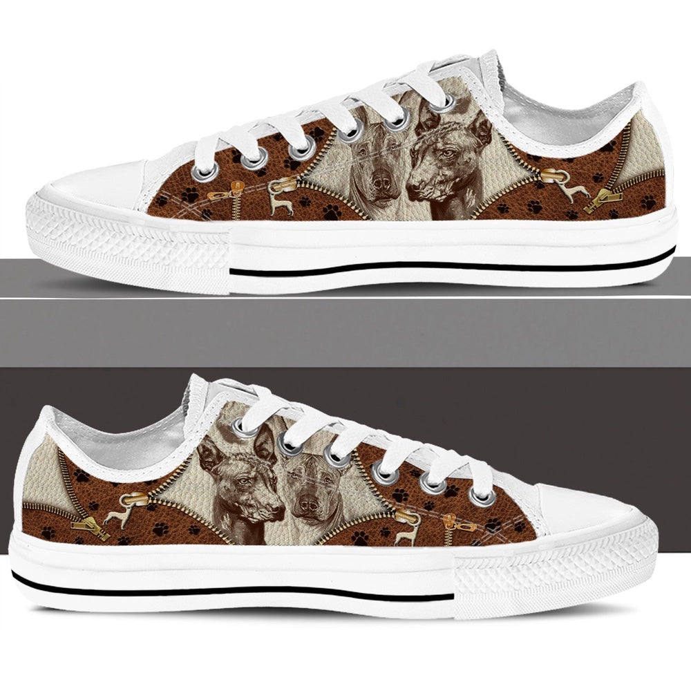 Xoloitzcuintli Low Top Shoes - Low Top Sneaker - Dog Walking Shoes Men Women, Dog Printed Shoes, Canvas Shoes For Men, Women