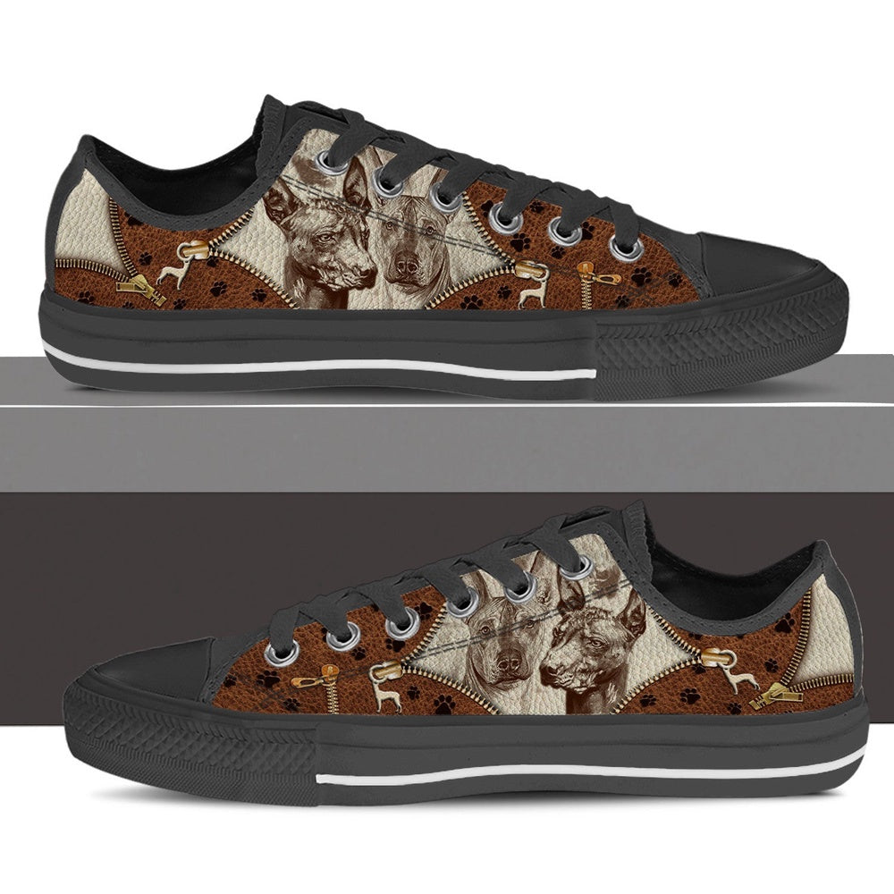 Xoloitzcuintli Low Top Shoes - Low Top Sneaker - Dog Walking Shoes Men Women, Dog Printed Shoes, Canvas Shoes For Men, Women