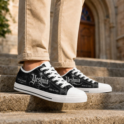 Yeshua Graphic Low Top Shoes Life style          