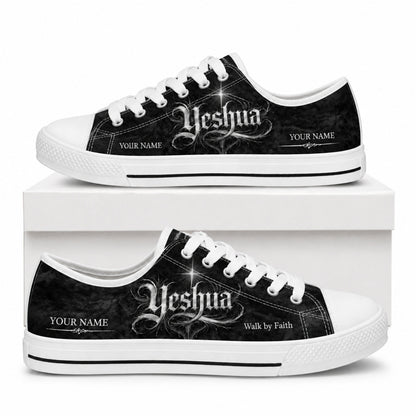 Yeshua Graphic Low Top Shoes box white          