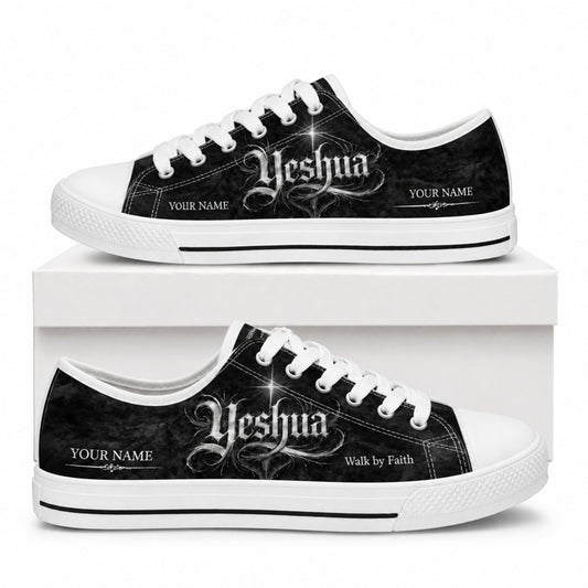 Yeshua Graphic Low Top Shoes box white          