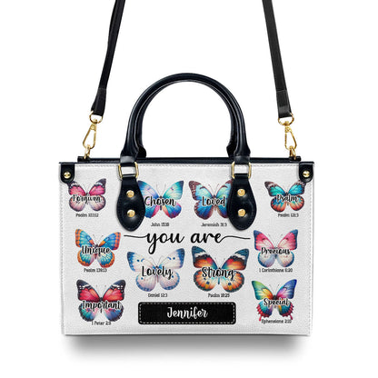 You Are Custom Name Leather Handbags For Women