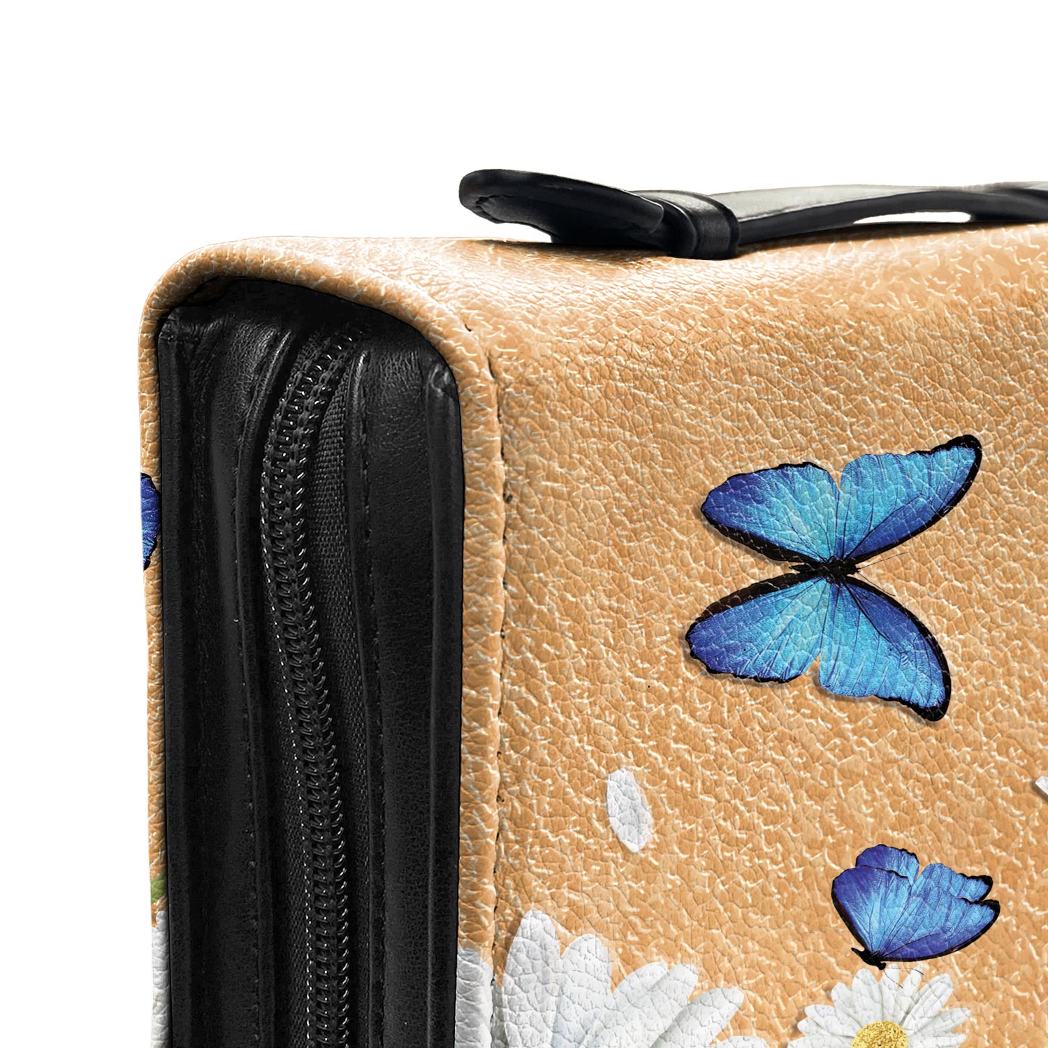 You Are Loved John 3 16 Butterfly Leather Style Personalized Bible Cover - Pastor's Bible Covers