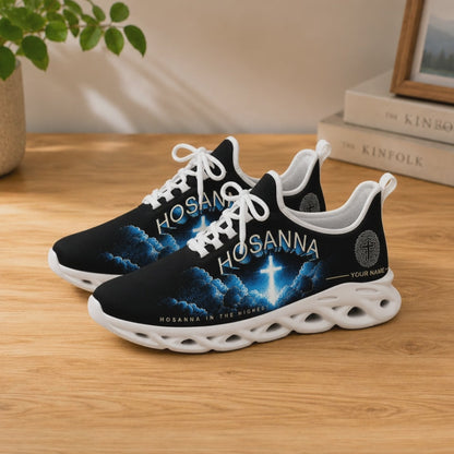 Custom Name Hosanna In The Highest Cross Max Soul Shoes